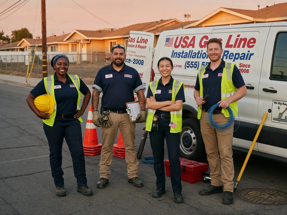 Gas Line Installation company in Kneeland, CA